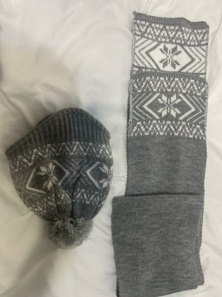 Conjunto Gorro y Bufanda Invierno