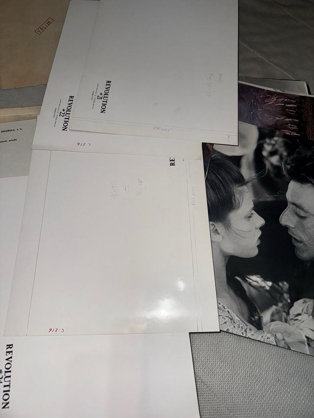 Press Kit ORIGINAL REVOLUTION (1985) - Al Pacino - Warner - +20 Foto Produzione - Manca la nº14 - ULTRA RARO