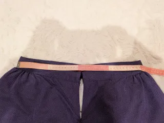 Faldón fallero caballero morado y blanco