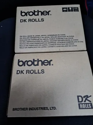6 unidades Brother DK-11201 Etiquetas Dirección