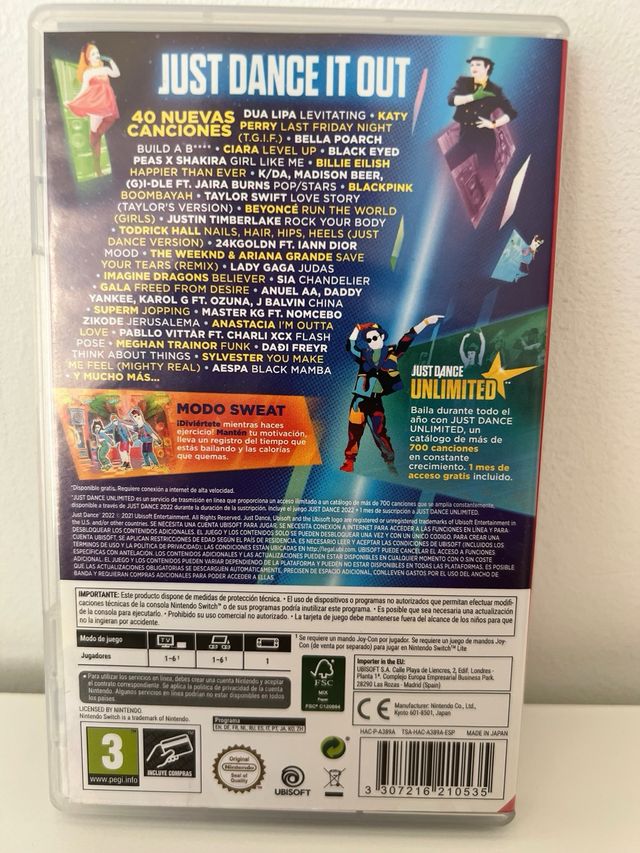 Just Dance 2022 Nintendo Switch