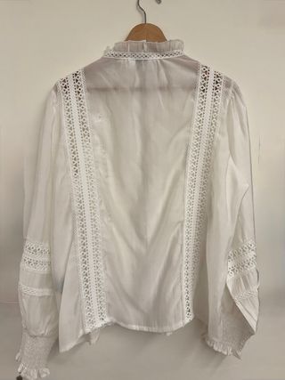 Blusa Romántica Blanca