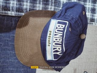 Gorra Bunbury Pequeño Azul/Marrón
