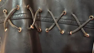 Chaleco Indian Motorcycle Piel Vintage Vaquero