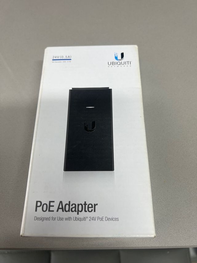 Adaptador PoE Ubiquiti 24V (0,5A)