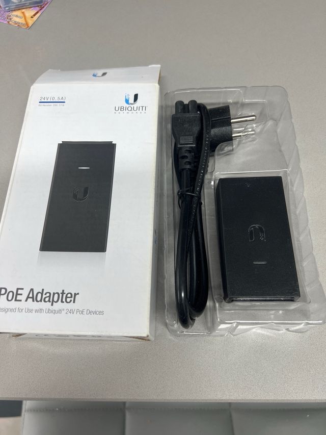 Adaptador PoE Ubiquiti 24V (0,5A)