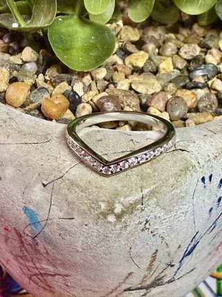 Lujo! Anillo Plata 925 Moissanitas