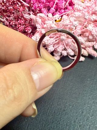 Lujo! Anillo Plata 925 Moissanitas