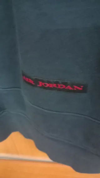 Felpa Nike Jordan  zip cappuccio zip marrone nero