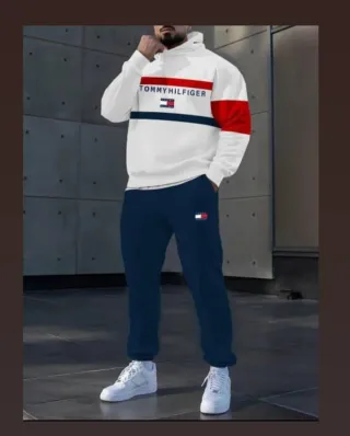 Conjunto Azul/Blanco