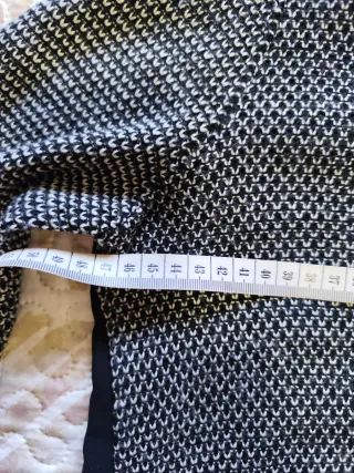 Blusa jersey mujer negro