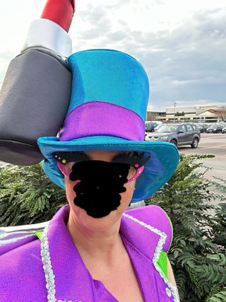 Costume da comparsa di carnevale taglia L