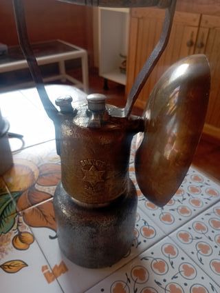 Lampada Carburo con Riflettore