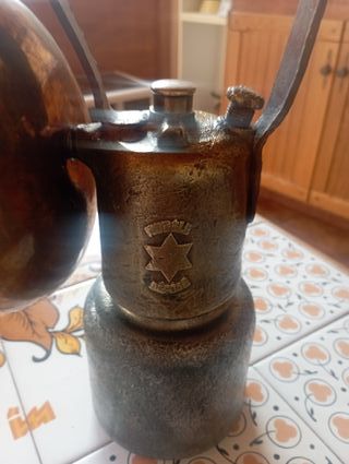 Lampada Carburo con Riflettore