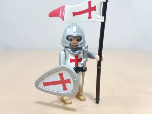 Playmobil Templario con Scudo e Bandiera