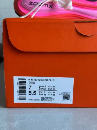 Nike Vomero Plus Rosa/Rojo