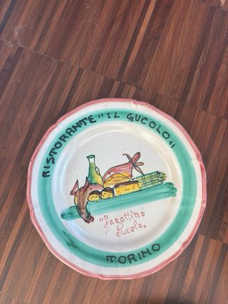 6 Piatti Ceramica Dipinti A Mano Ristoranti Italia
