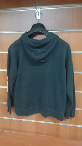 Felpa Nike Nera con Logo Oro