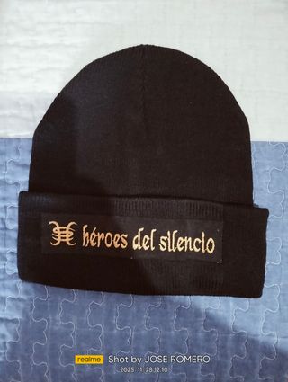 Gorro Héroes del Silencio Negro