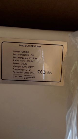 Bomba Trituradora 300W FL0300