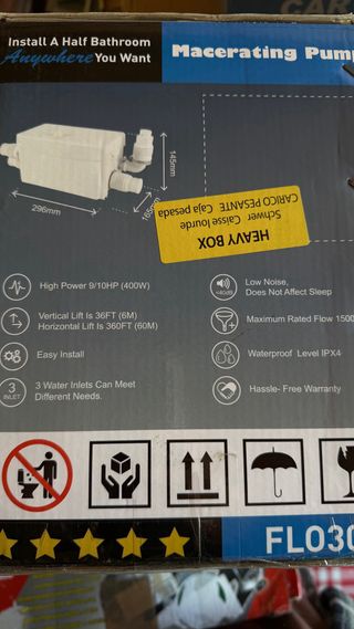 Bomba Trituradora 300W FL0300