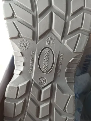 Zapatos de Seguridad Azules y Grises