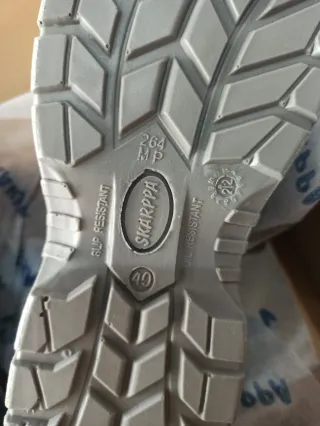 Zapatos de Seguridad Azules y Grises