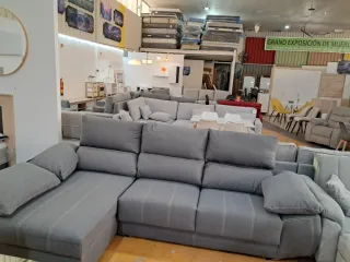 Sofá Chaislongue Firdays Gris Tela