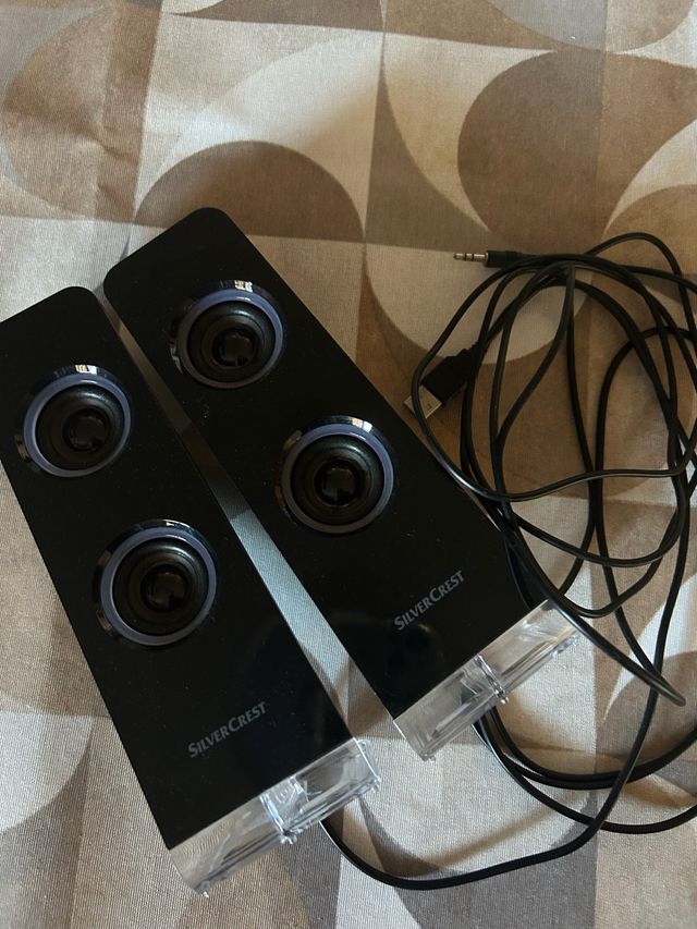 Altavoces SilverCrest Negro