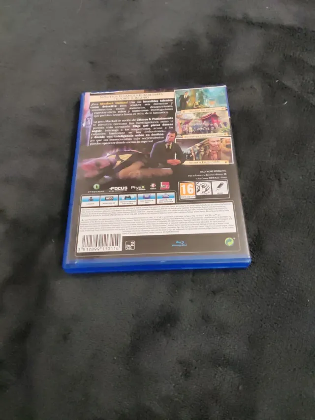 Sherlock Holmes Crimes & Punishments per PS4