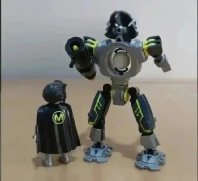 Playmobil Androide e Agente Segreto