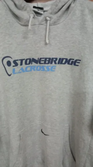 Felpa Stonebridge Lacrosse Nike Grigia