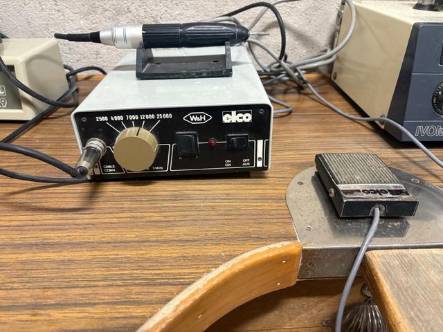 Micro Motor W&H Elco (Con dos piezas de mano)