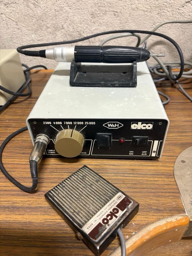 Micro Motor W&H Elco (Con dos piezas de mano)