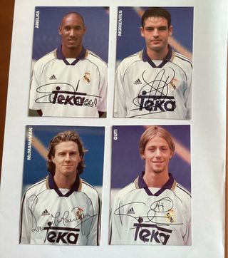 Cartoline Real Madrid stagione 1999/2000