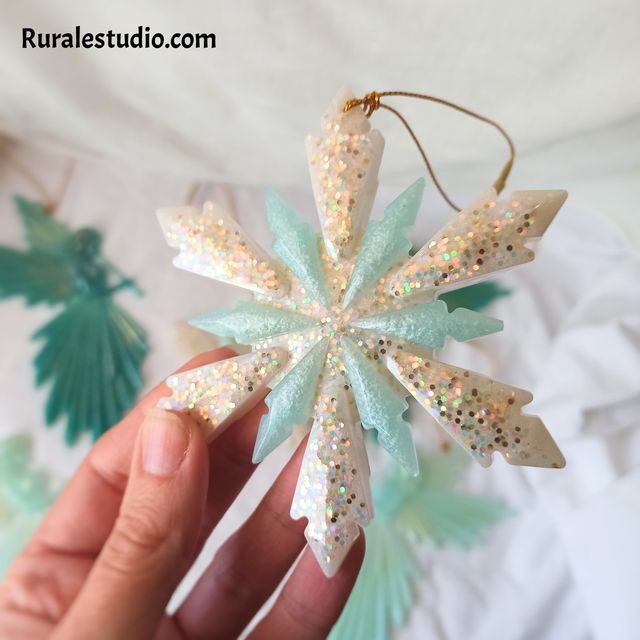 Lote 6 adornos para el árbol de Navidad