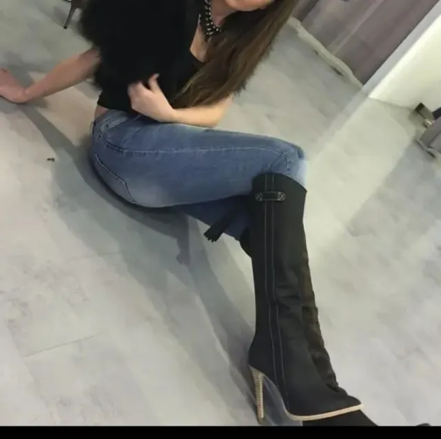 Botas altas de mujer con tacón