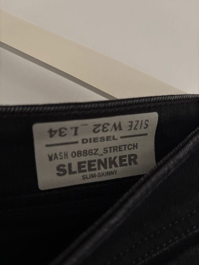Diesel Jeans Negros talla 32 34