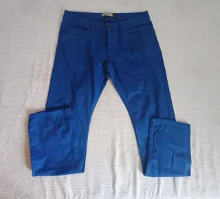 Pantalón vaquero azul hombre talla 42