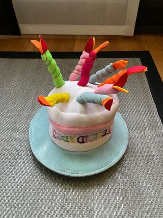 Gorro de Cumpleaños Velas Multicolor