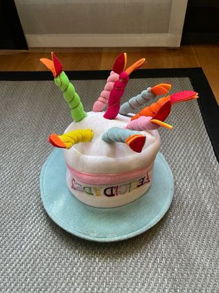 Gorro de Cumpleaños Velas Multicolor