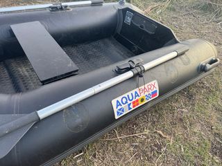 Barca Aquaparx 230 Pro Negra Carpfishing