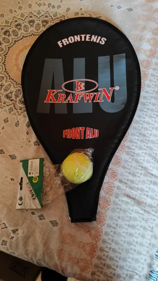 Raqueta Frontenis Krafwin ALU + Pelota