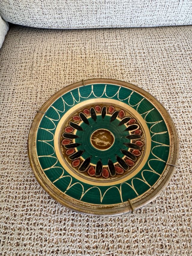 2 Piatti di ceramica artigianale