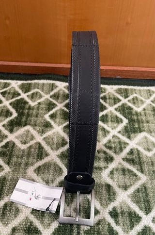 Cintura Vera Pelle 100cm Nera