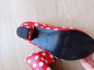 Zapatos Flamenca Lunares Talla 35