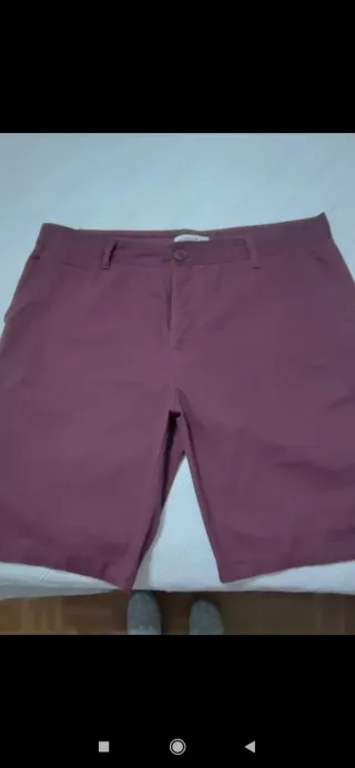 Pantalón corto de Cedar Wood State burdeos