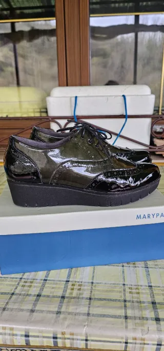 Zapatos Pitillos mujer negros charol