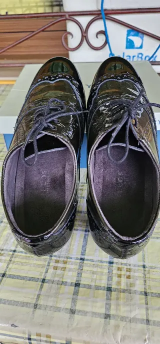 Zapatos Pitillos mujer negros charol