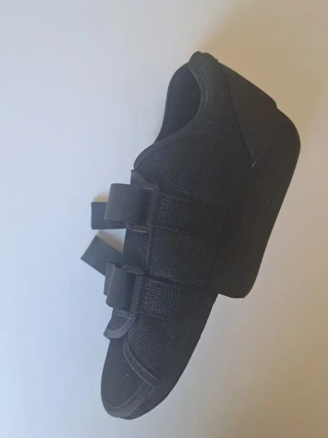 Zapato postoperatorio ortopedia negro XL